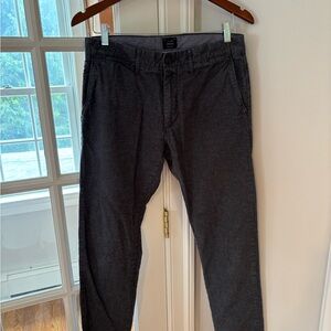 J.Crew Charcoal Stretch Trousers